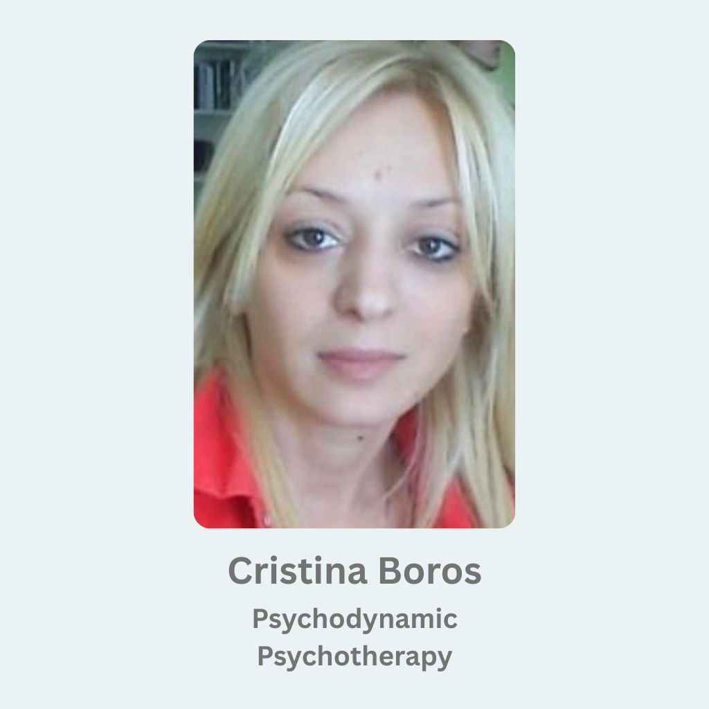 Cristina Boros Psychodynamic Psychotherapy